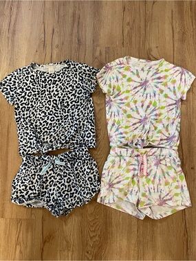 2 Crewcuts shirt/short sets, size 4-5